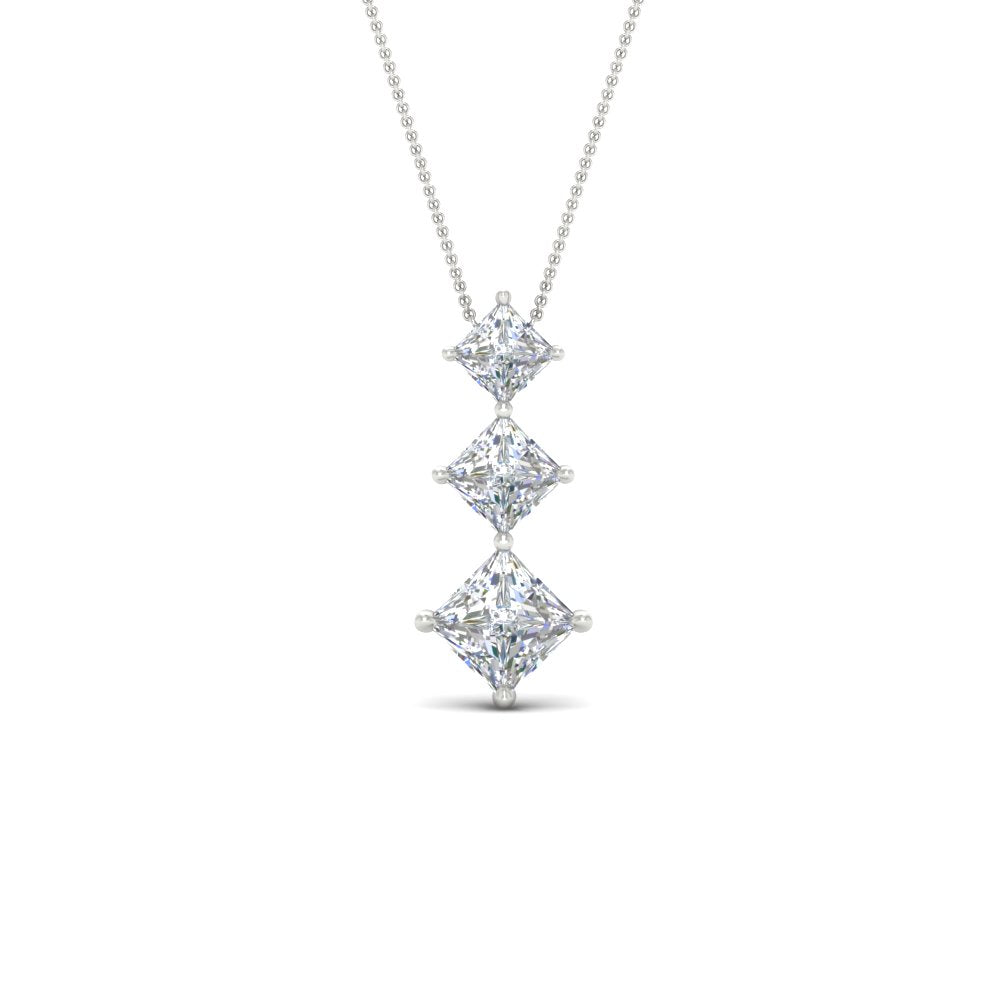 princess-cut-2-carat-3-stone-diamond-necklace-for-women-in-FDPD854ANGLE1-2.00CT-NL-WG