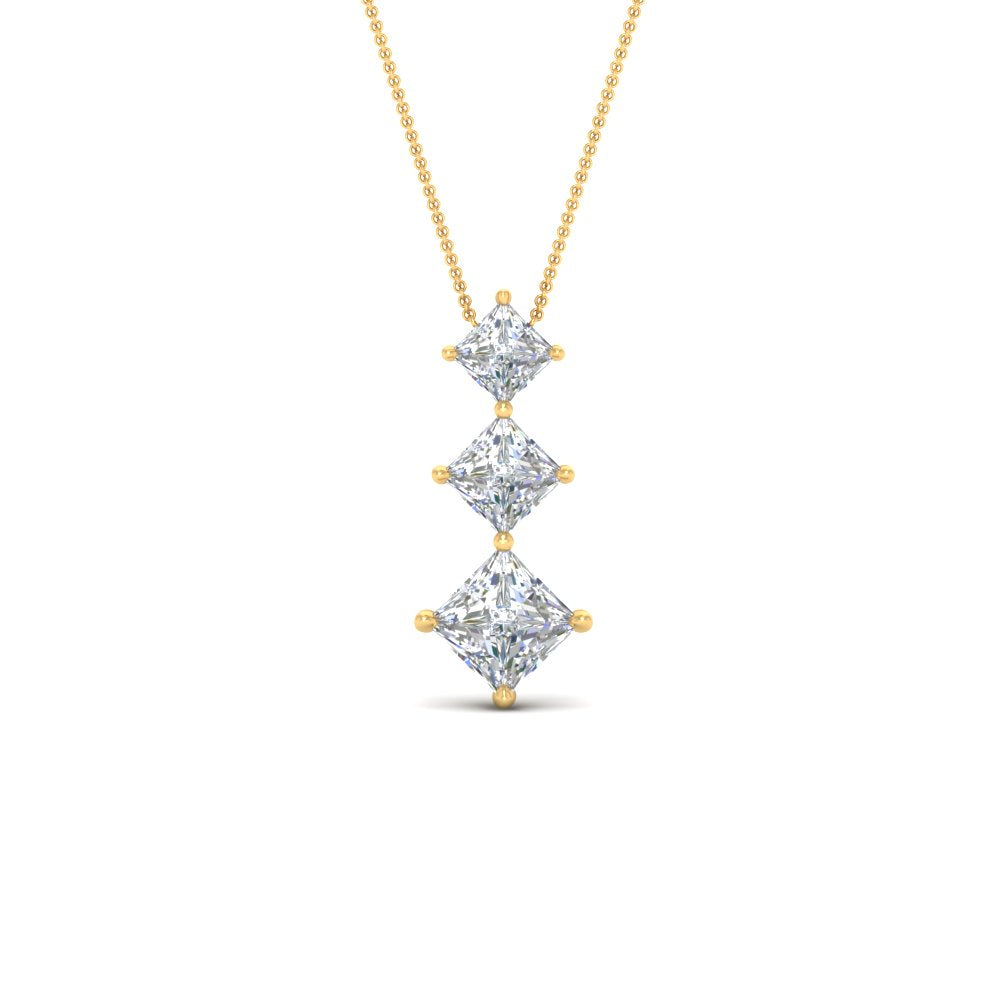 princess-cut-2-carat-3-stone-diamond-necklace-for-women-in-FDPD854ANGLE1-2.00CT-NL-YG