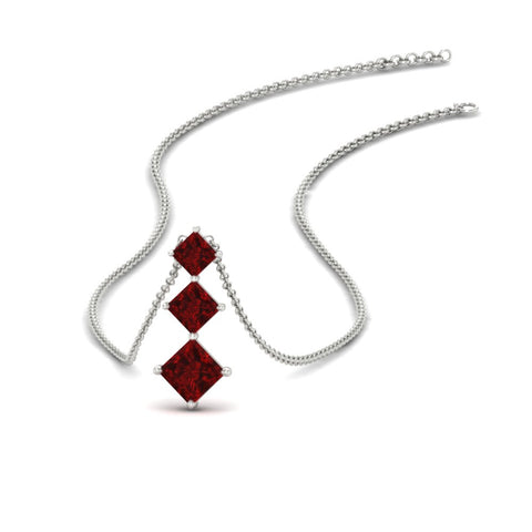 princess-cut-2-carat-3-stone-ruby-necklace-for-women-in-FDPD854GRUDRANGLE1-2.00CT-NL-WG