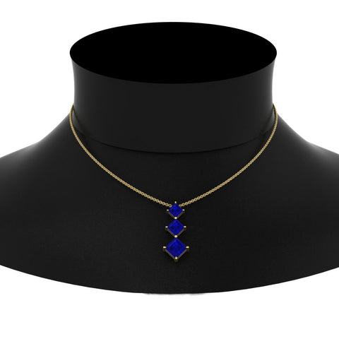 princess-cut-2-carat-3-stone-sapphire-necklace-for-women-in-FDPD854GSABLANGLE1-2.00CT-NL-YG