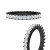 Load image into Gallery viewer, princess-cut-3-carat-eternity-diamond-black-wedding-band-in-black-gold-FD10247PRBANGLE3-3.00CT-NL-BG