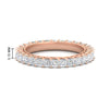 Load image into Gallery viewer, princess-cut-3-carat-eternity-diamond-wedding-band-in-rose-gold-FD10247PRB-3.00CT-NL-RG-HW