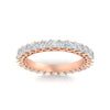Load image into Gallery viewer, princess-cut-3-carat-eternity-diamond-wedding-band-in-rose-gold-FD10247PRBANGLE5-3.00CT-NL-RG