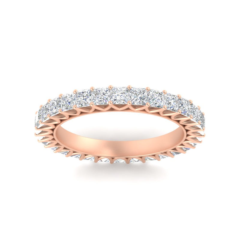 princess-cut-3-carat-eternity-diamond-wedding-band-in-rose-gold-FD10247PRBANGLE5-3.00CT-NL-RG