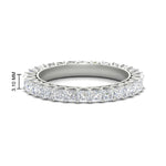 Load image into Gallery viewer, princess-cut-3-carat-eternity-diamond-wedding-band-in-white-gold-FD10247PRB-3.00CT-NL-WG-HW
