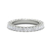Load image into Gallery viewer, princess-cut-3-carat-eternity-diamond-wedding-band-in-white-gold-FD10247PRB-3.00CT-NL-WG