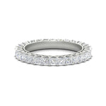 Load image into Gallery viewer, princess-cut-3-carat-eternity-diamond-wedding-band-in-white-gold-FD10247PRB-3.00CT-NL-WG
