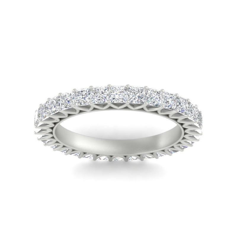 princess-cut-3-carat-eternity-diamond-wedding-band-in-white-gold-FD10247PRBANGLE5-3.00CT-NL-WG