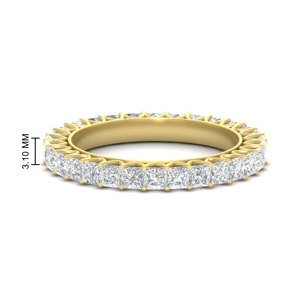 princess-cut-3-carat-eternity-diamond-wedding-band-in-yellow-gold-FD10247PRB-3.00CT-NL-YG-HW