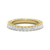 Load image into Gallery viewer, princess-cut-3-carat-eternity-diamond-wedding-band-in-yellow-gold-FD10247PRB-3.00CT-NL-YG