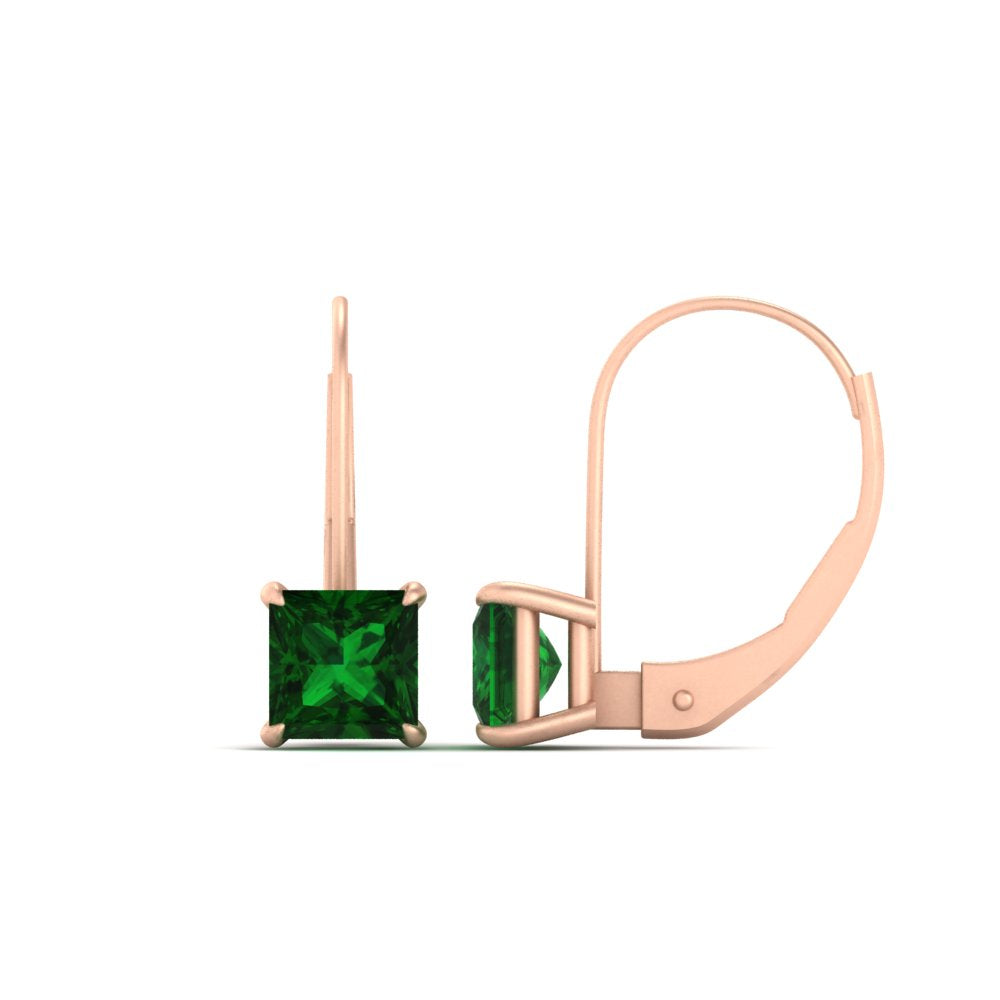 princess-cut-3-ctw.-emerald-lever-back-stud-earrings-in-rose-gold-FDEAR9225OVGEMGR-3.00CT-NL-RG