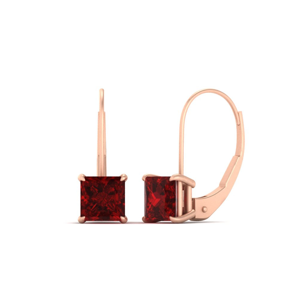 princess-cut-3-ctw.-ruby-lever-back-stud-earrings-in-rose-gold-FDEAR9225OVGRUDR-3.00CT-NL-RG