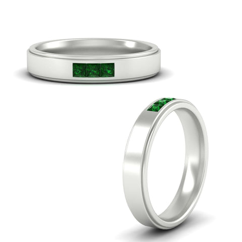 princess-cut-3-stone-emerald-mens-wedding-ring-in-white-gold-fdm10340prgemgrangle3-nl-wg