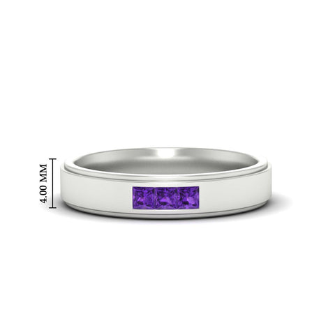 princess-cut-3-stone-purple-amethyst-mens-wedding-ring-in-white-gold-fdm10340prgvito-nl-wg-hw