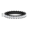 Load image into Gallery viewer, princess-cut-4-carat-diamond-eternity-black-ring-in-black-gold-FD10247PR-4.00CT-NL-BG-HW