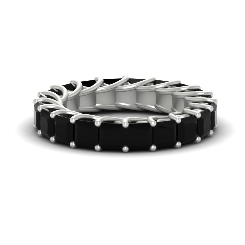 Princess Cut 5 Carat Eternity Ring