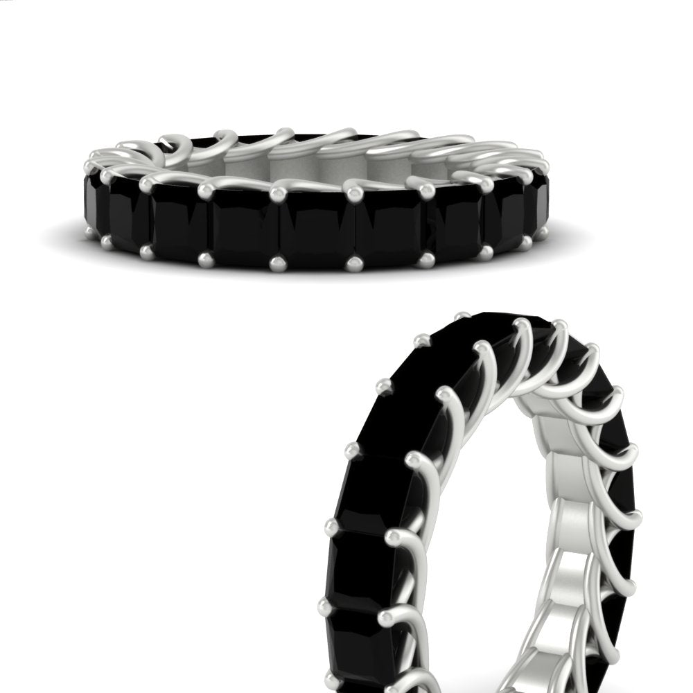 Princess Cut 5 Carat Eternity Ring