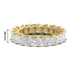 Load image into Gallery viewer, Princess Cut 5 Carat Eternity Ring
