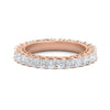 Load image into Gallery viewer, princess-cut-5-carat-eternity-diamond-wedding-ring-in-rose-gold-FD10247PRB-5.00CT-NL-RG