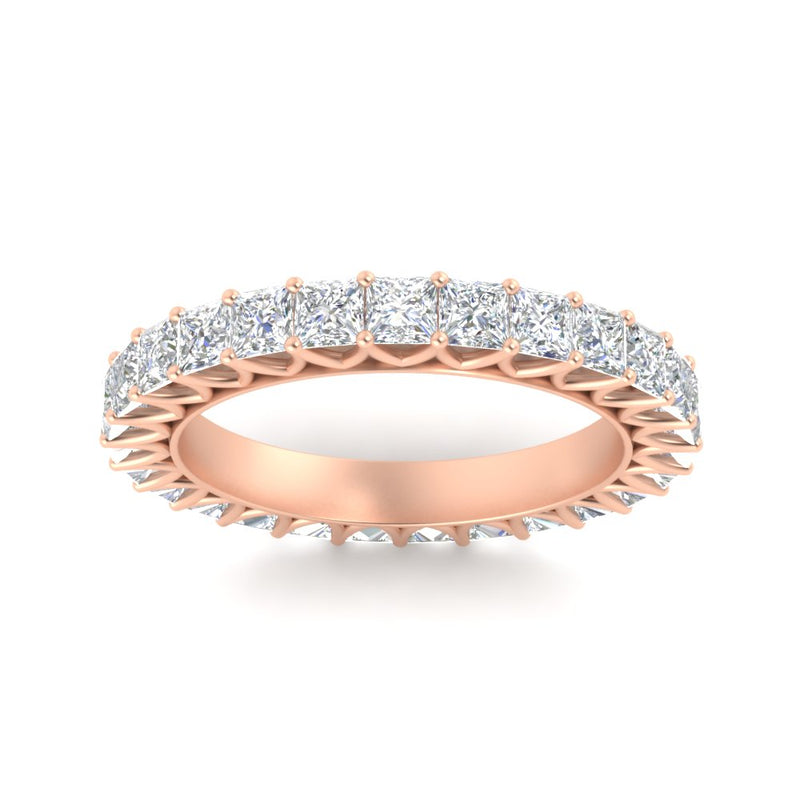 princess-cut-5-carat-eternity-diamond-wedding-ring-in-rose-gold-FD10247PRBANGLE5-5.00CT-NL-RG