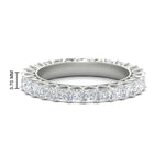 Load image into Gallery viewer, princess-cut-5-carat-eternity-diamond-wedding-ring-in-white-gold-FD10247PRB-5.00CT-NL-WG-HW
