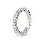 Load image into Gallery viewer, princess-cut-5-carat-eternity-diamond-wedding-ring-in-white-gold-FD10247PRBANGLE2-5.00CT-NL-WG
