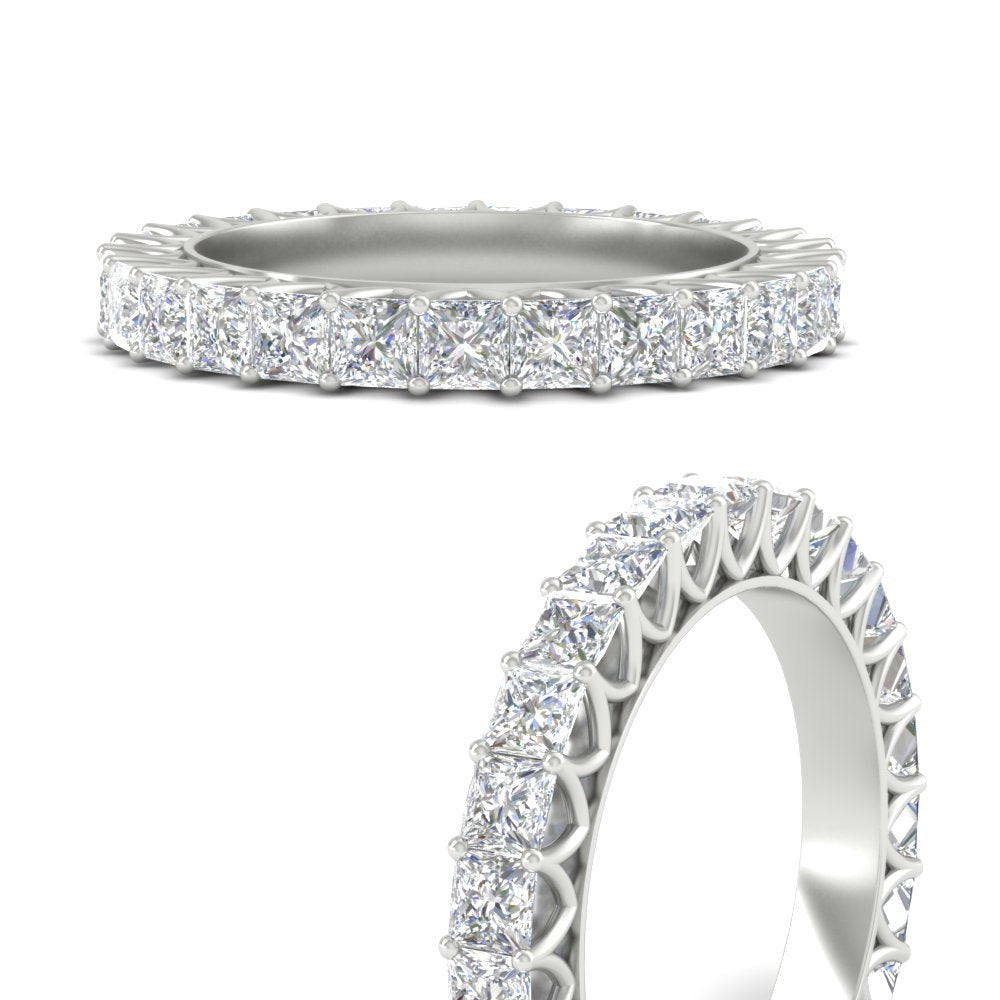 princess-cut-5-carat-eternity-diamond-wedding-ring-in-white-gold-FD10247PRBANGLE3-5.00CT-NL-WG