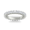 Load image into Gallery viewer, princess-cut-5-carat-eternity-diamond-wedding-ring-in-white-gold-FD10247PRBANGLE5-5.00CT-NL-WG