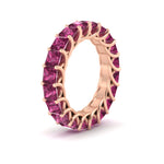 Load image into Gallery viewer, Princess Cut 5 Carat Eternity Ring
