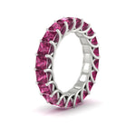 Load image into Gallery viewer, Princess Cut 5 Carat Eternity Ring
