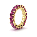 Load image into Gallery viewer, Princess Cut 5 Carat Eternity Ring
