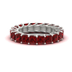 Load image into Gallery viewer, Princess Cut 5 Carat Eternity Ring
