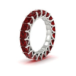 Load image into Gallery viewer, Princess Cut 5 Carat Eternity Ring
