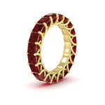 Load image into Gallery viewer, Princess Cut 5 Carat Eternity Ring
