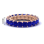 Load image into Gallery viewer, Princess Cut 5 Carat Eternity Ring
