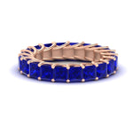 Load image into Gallery viewer, Princess Cut 5 Carat Eternity Ring
