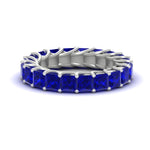 Load image into Gallery viewer, Princess Cut 5 Carat Eternity Ring
