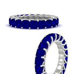 Load image into Gallery viewer, Princess Cut 5 Carat Eternity Ring
