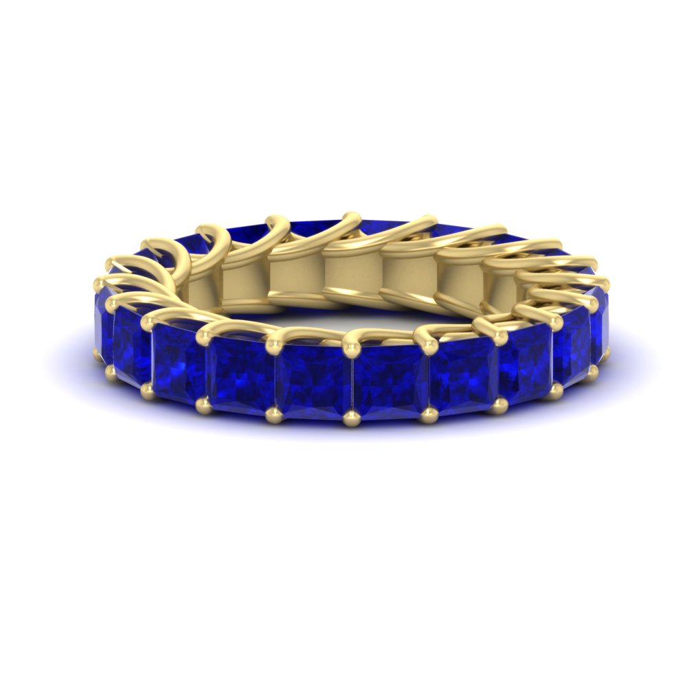 Princess Cut 5 Carat Eternity Ring