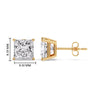 Load image into Gallery viewer, princess-cut-5-ct.-stud-earring-in-yellow-gold-FDEAR-10411PRANGLE2-5.00CT-NL-YG-HW.jpg?v=1763113297