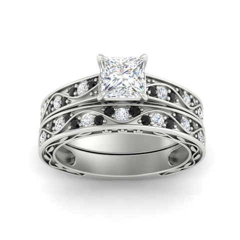 princess-cut-antique-filigree-black-diamond-bridal-ring-set-in-white-gold-fdens3543prgblackangle5-nl-wg.jpg