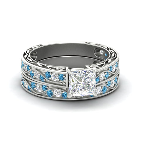 princess-cut-antique-filigree-blue-topaz-bridal-ring-set-in-white-gold-fdens3543prgicbltosleep-nl-wg.jpg