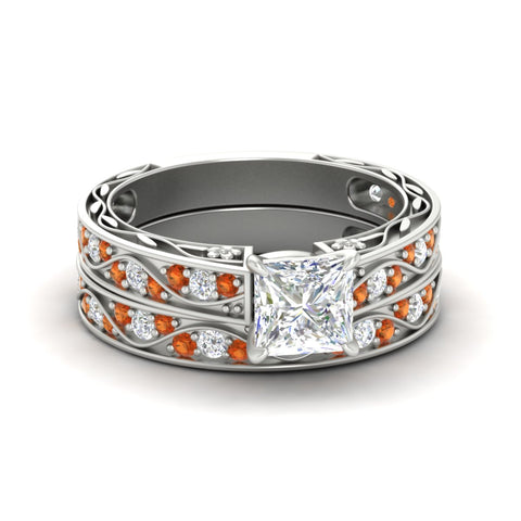 princess-cut-antique-filigree-orange-sapphire-bridal-ring-set-in-white-gold-fdens3543prgsaorsleep-nl-wg.jpg