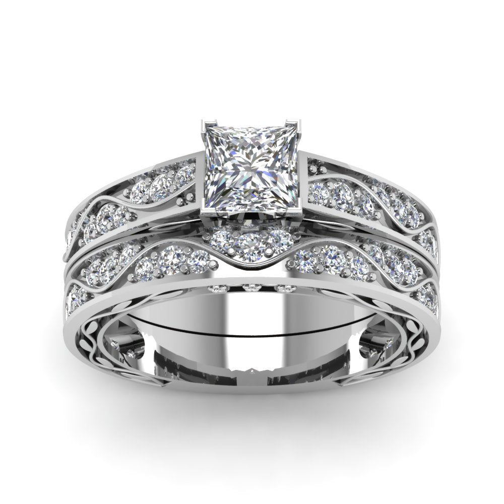 princess-cut-antique-filigree-wedding-ring-set-in-white-gold-FDENS3543PRANGLE5-NL-WG