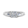 Load image into Gallery viewer, princess-cut-bar-baguette-3-stone-diamond-engagement-ring-in-white-gold-FDENS100PRR-NL-WG
