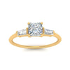 Load image into Gallery viewer, princess-cut-bar-baguette-3-stone-diamond-engagement-ring-in-yellow-gold-FDENS100PRRANGLE5-NL-YG