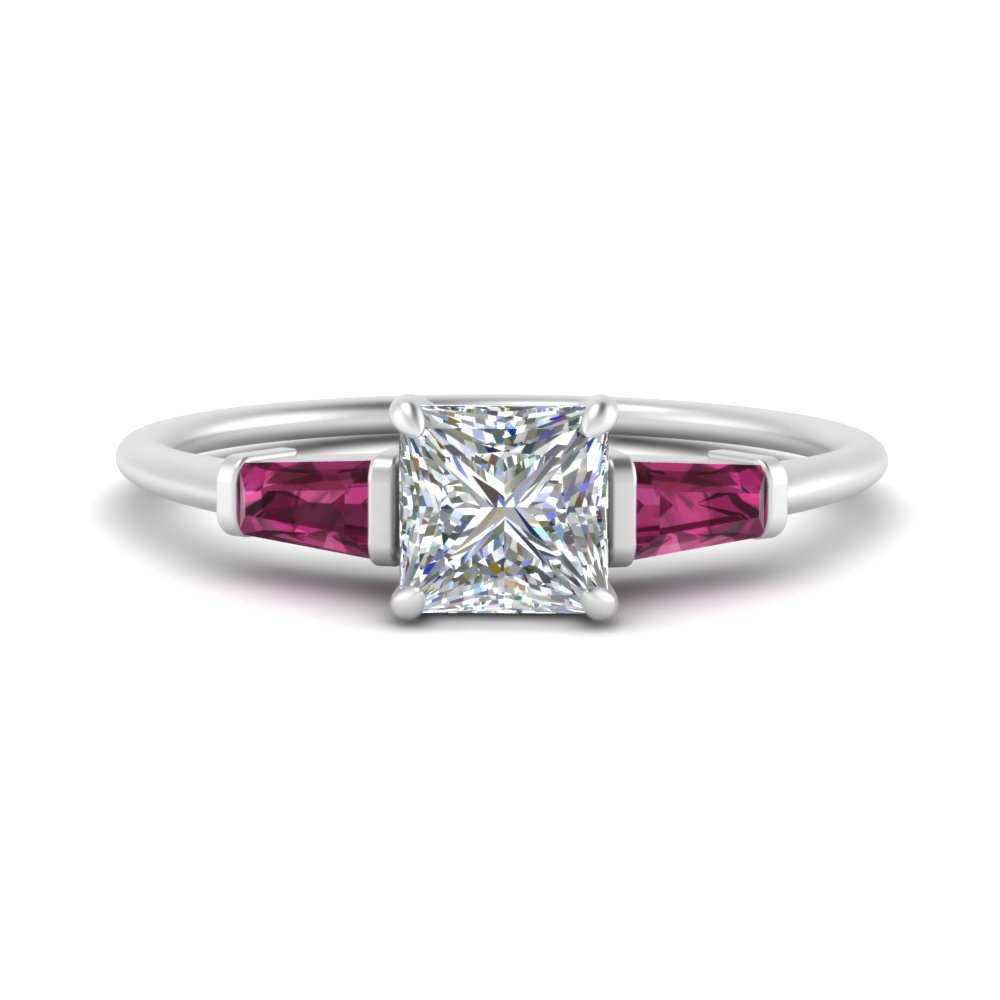 princess-cut-bar-baguette-3-stone-pink-sapphire-engagement-ring-in-FDENS100PRRGSADRPI-NL-WG