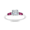 Load image into Gallery viewer, princess-cut-bar-baguette-3-stone-pink-sapphire-engagement-ring-in-white-gold-FDENS100PRRGSADRPIANGLE5-NL-WG