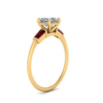 Load image into Gallery viewer, princess-cut-bar-baguette-3-stone-ruby-engagement-ring-in-FDENS100PRRGRUDR-NL-YG
