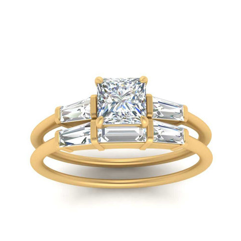 princess-cut-bar-set-diamond-ring-with-matching-3-baguette-wedding-band-in-yellow-gold-FDENS100PRANGLE5-NL-YG